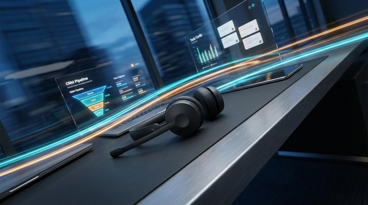 Koniec z post-call work: Jak asystent rozmowy automatyzuje zadania w CRM