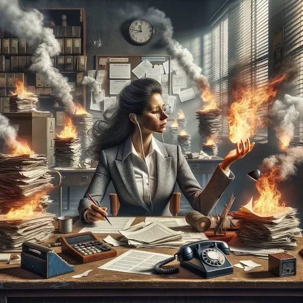 Ręczne zarządzanie firmą i codzienne gaszenie pożarów - ilustracja 3