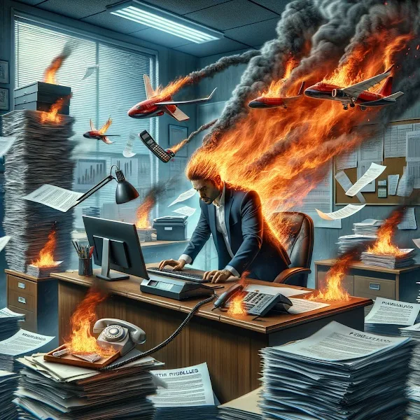 Ręczne zarządzanie firmą i codzienne gaszenie pożarów - ilustracja 5